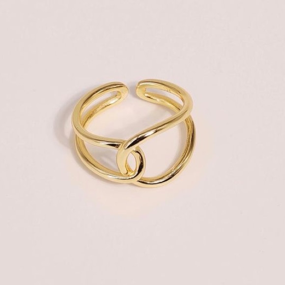 Twisted adjustable ring - Picture 4 of 5